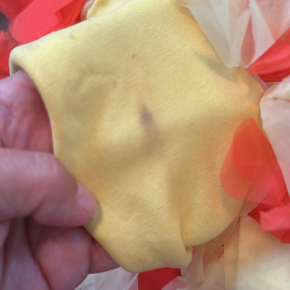 Vintage‎ 60s Lovle Products Miami Florida orange & yellow petal cap - Picture 7 of 9